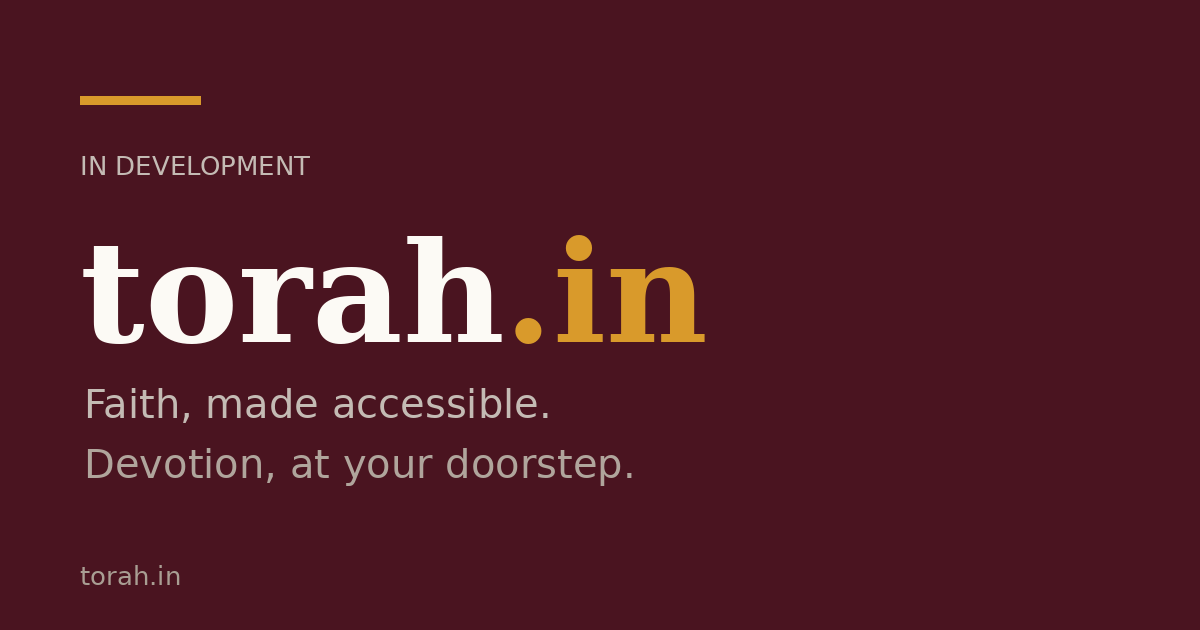 Link preview image for torah.in